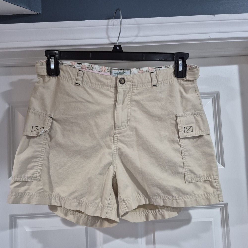 Horny Toad & Co‎ Shorts Womens 8 Khaki Cargo Hiking Climbing Lightweight